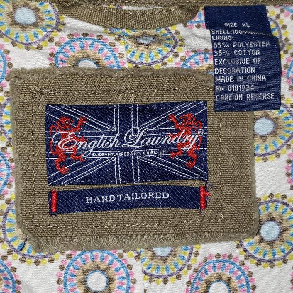 English Laundry Army jacket